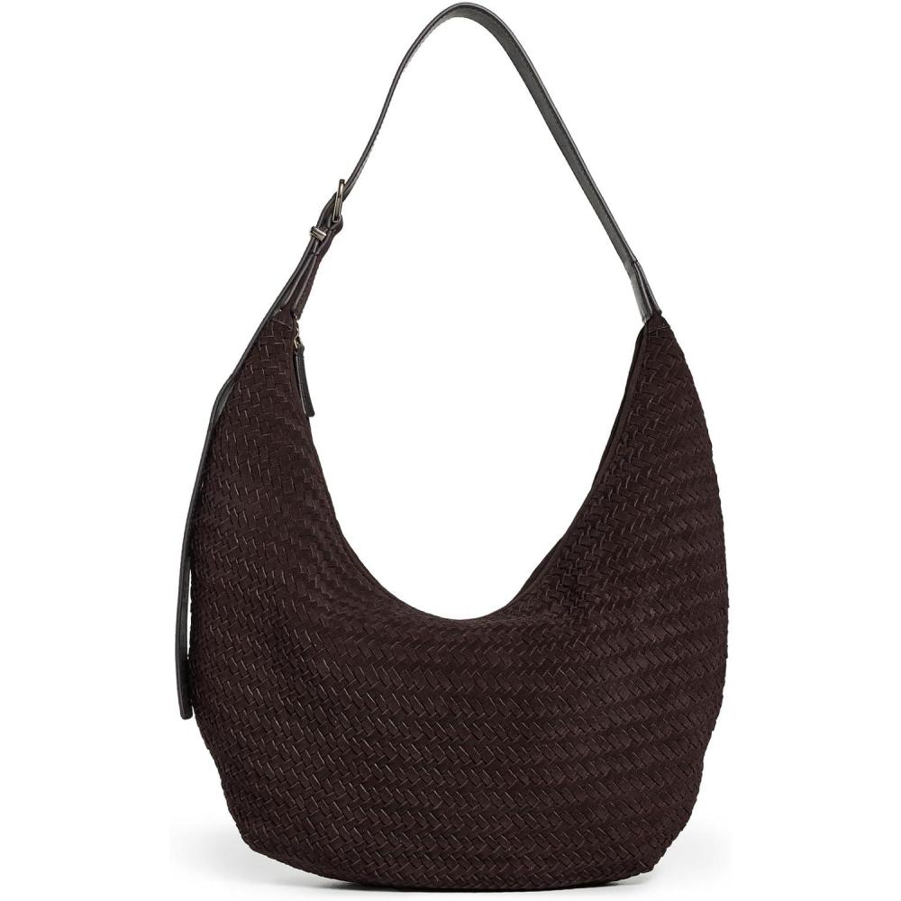 image:imageMadewell Womens Slouch Mini Shoulder MetallicDark Carob