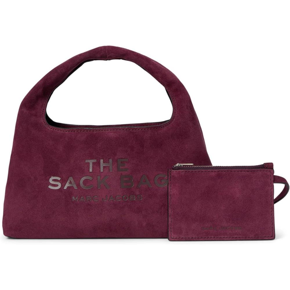 image:imageMarc Jacobs womens The Suede Mini Sack BagDark Plum
