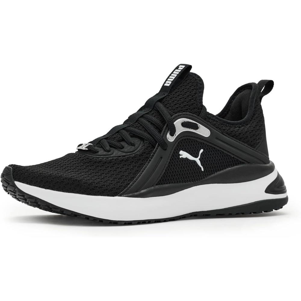 image:imagePuma Womens Softride Karma Cross Training ShoesPuma BlackPuma WhitePuma Silver