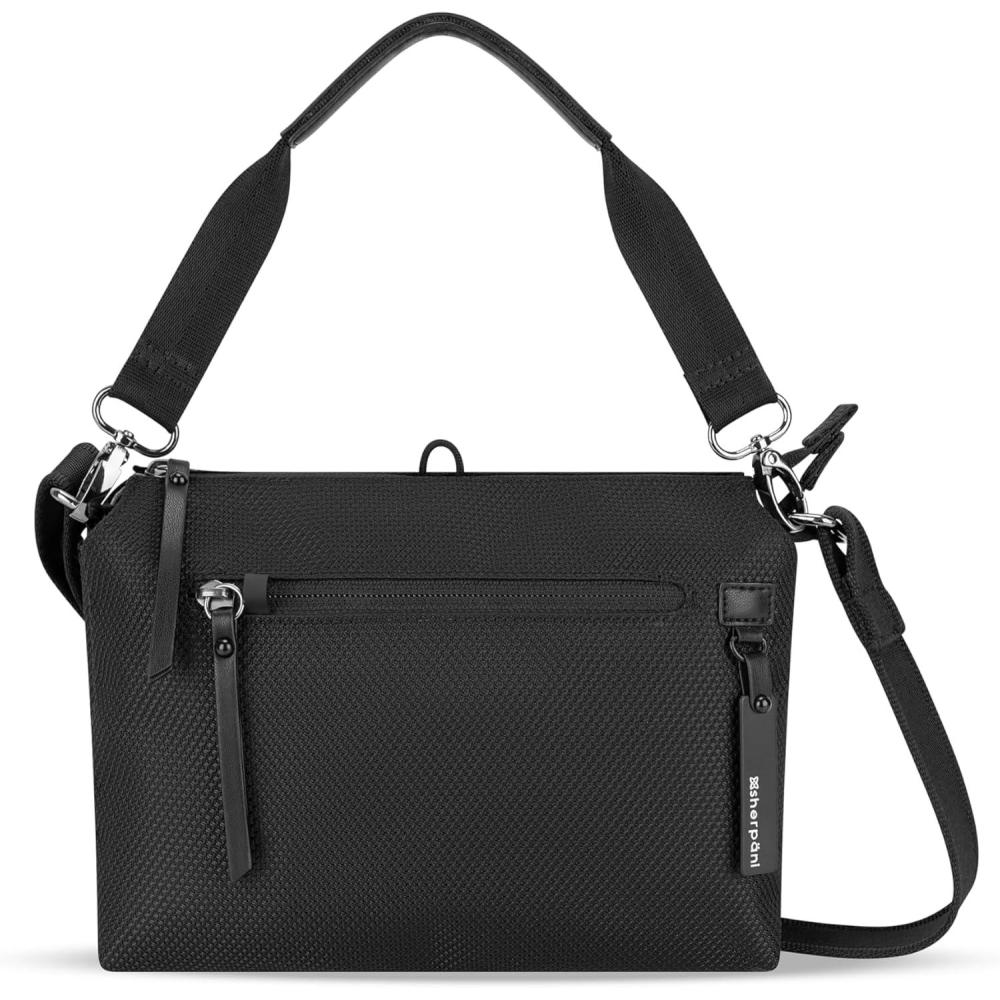 image:imageSherpani Mei Small Anti Theft Crossbody Purse Lightweight Cross Body Bag Handbags Fashion Trio Bag for WomenCarbon  Signature