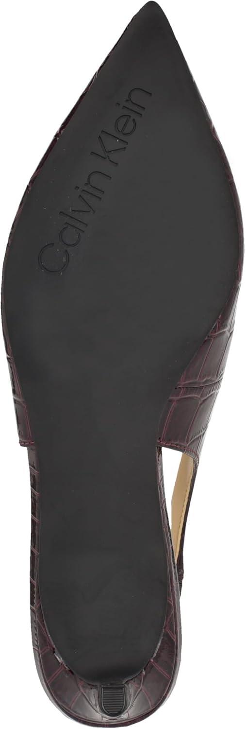 image:imageCalvin Klein Womens DaintyDark Red Croco Patent 602