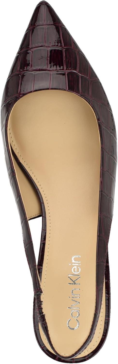 image:imageCalvin Klein Womens DaintyDark Red Croco Patent 602