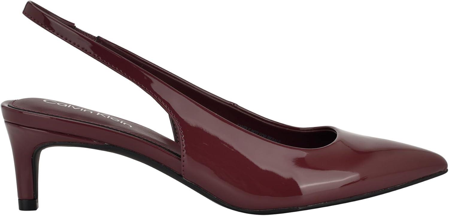 image:imageCalvin Klein Womens DaintyDark Red Patent 600
