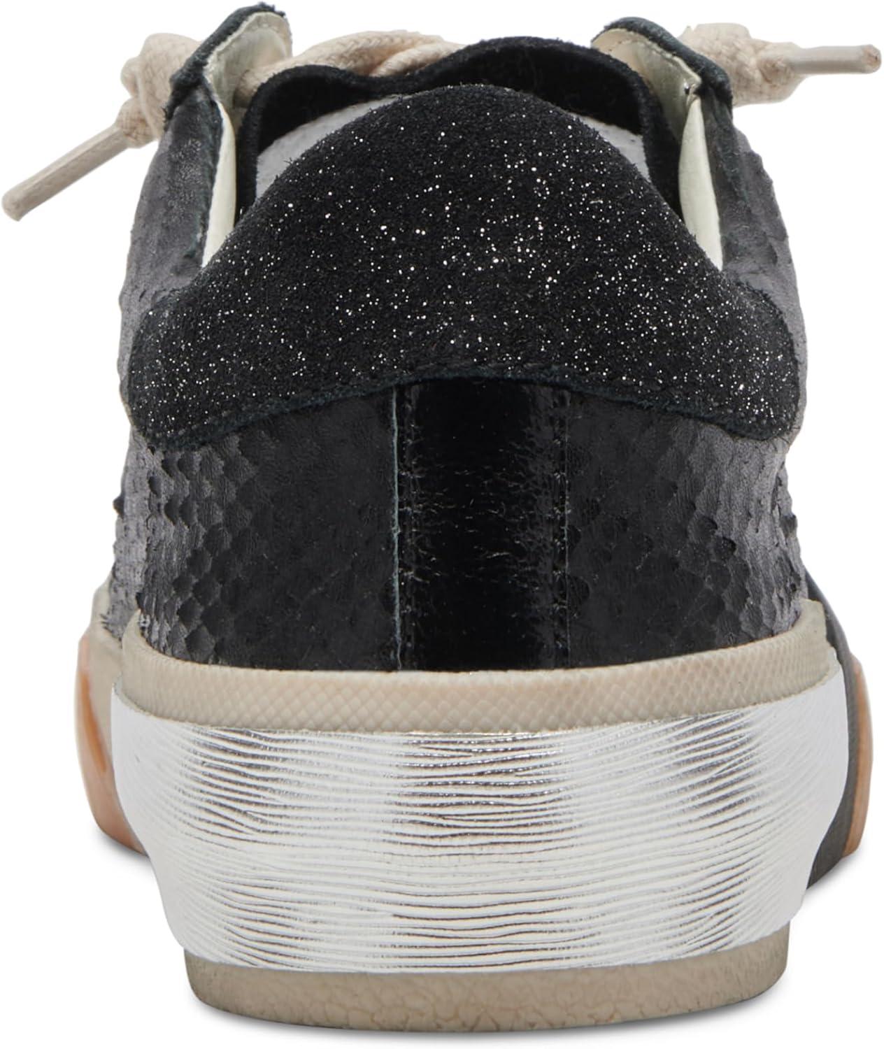 image:imageDolce Vita Womens Zina SneakerOnyx Embossed Leather