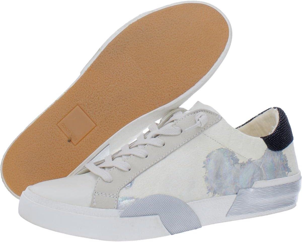 image:imageDolce Vita Womens Zina SneakerSilver Iridescent Calf Hair