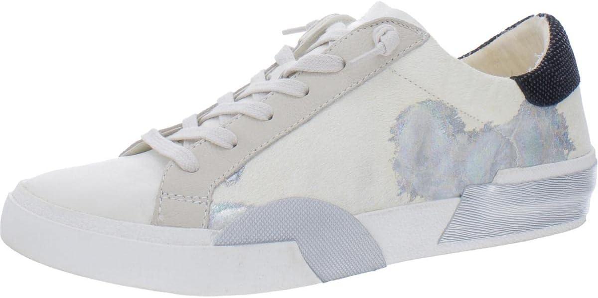image:imageDolce Vita Womens Zina SneakerSilver Iridescent Calf Hair