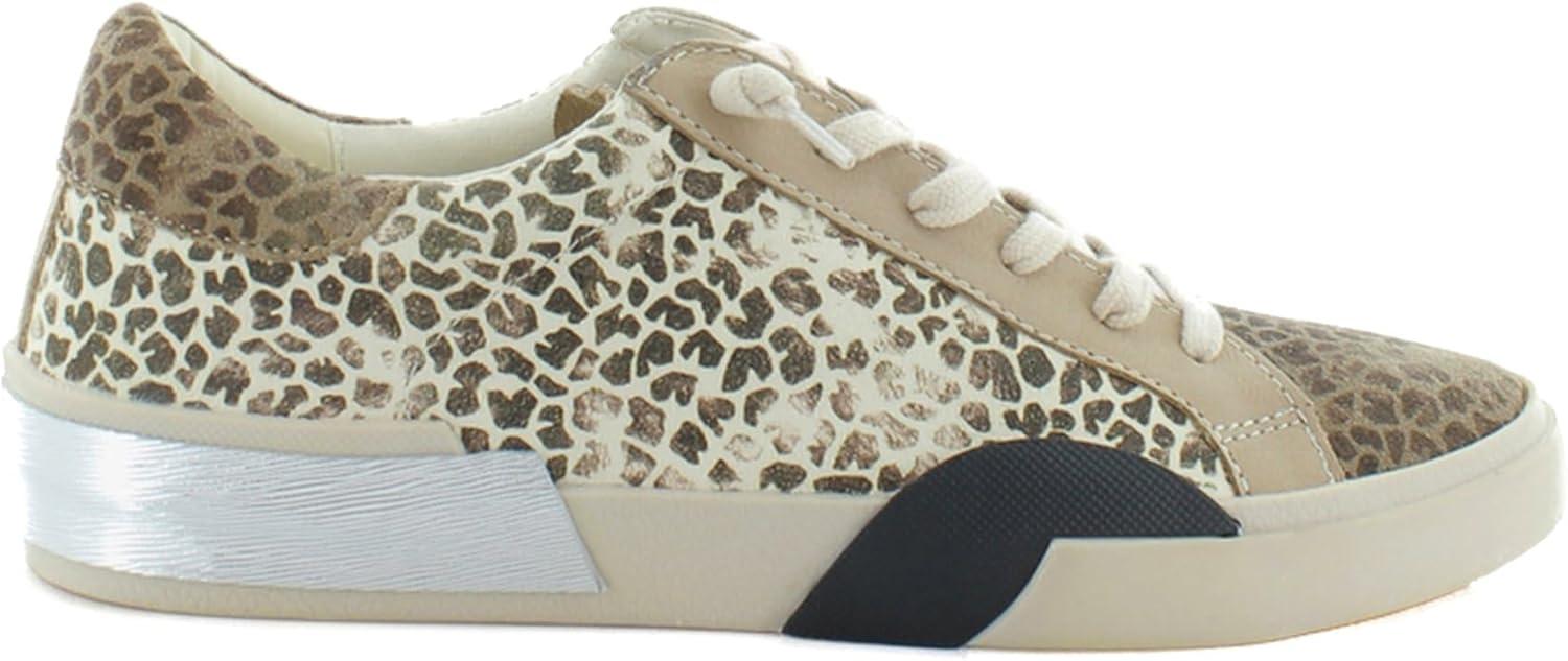 image:imageDolce Vita Womens Zina SneakerTanBlack Dusted Leopard Suede