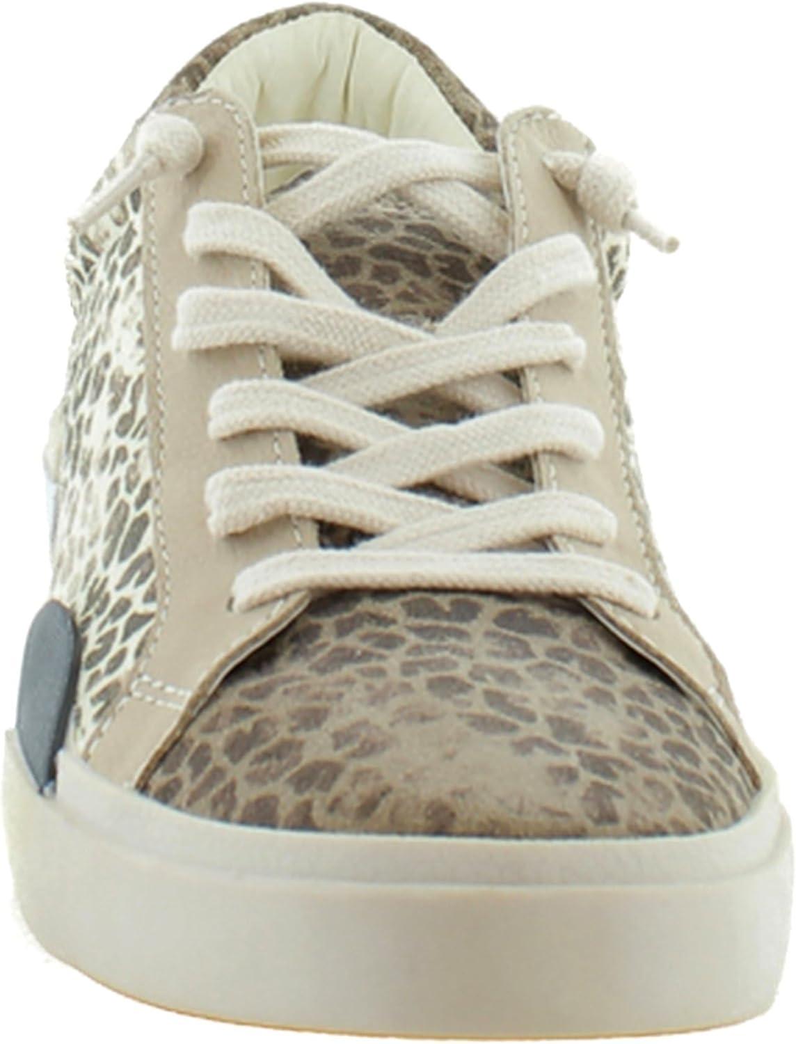 image:imageDolce Vita Womens Zina SneakerTanBlack Dusted Leopard Suede