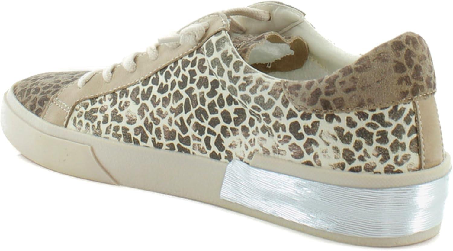 image:imageDolce Vita Womens Zina SneakerTanBlack Dusted Leopard Suede
