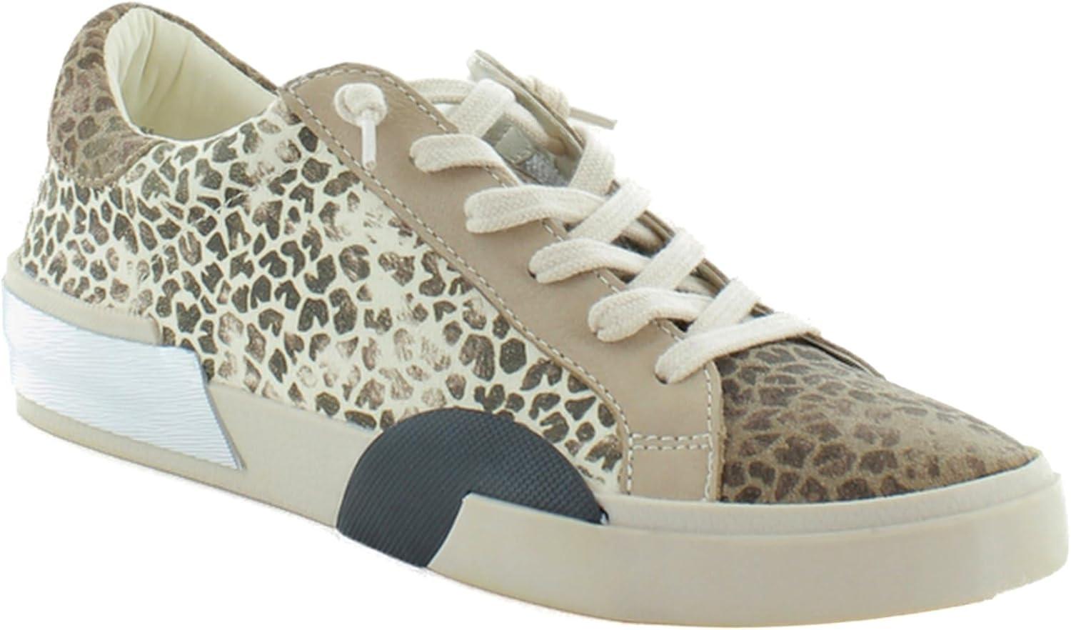 image:imageDolce Vita Womens Zina SneakerTanBlack Dusted Leopard Suede
