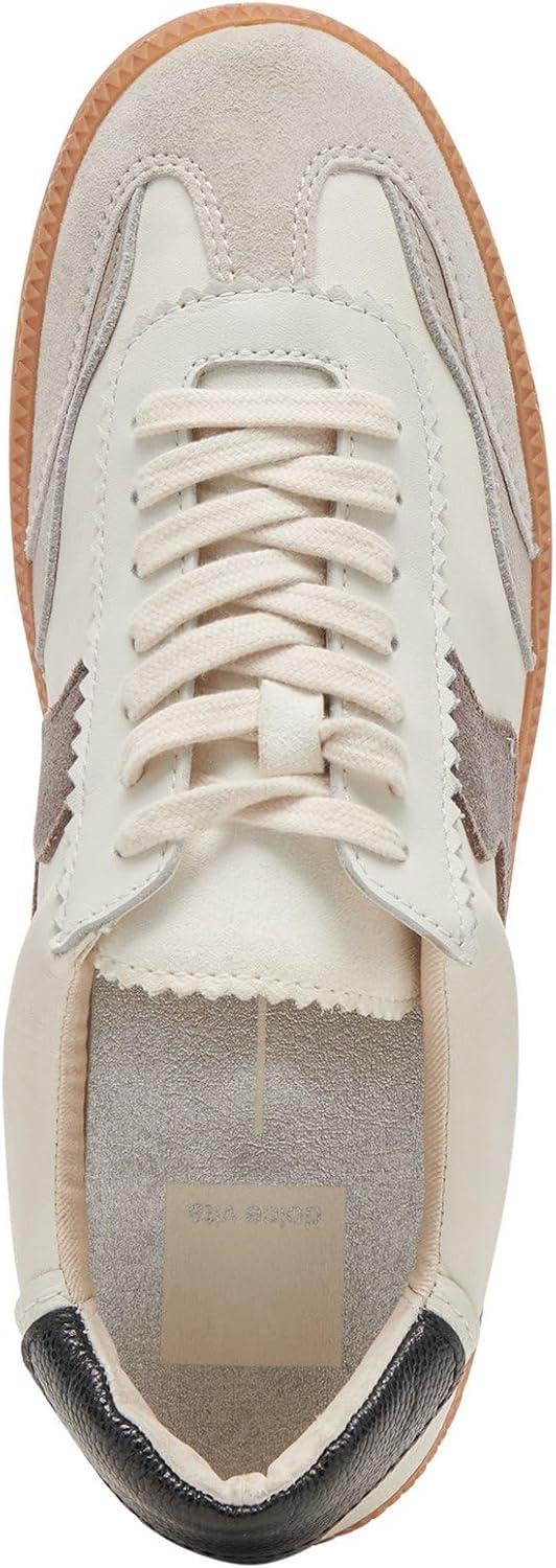 image:imageDolce Vita Womens Zina SneakerWhiteGrey Leather