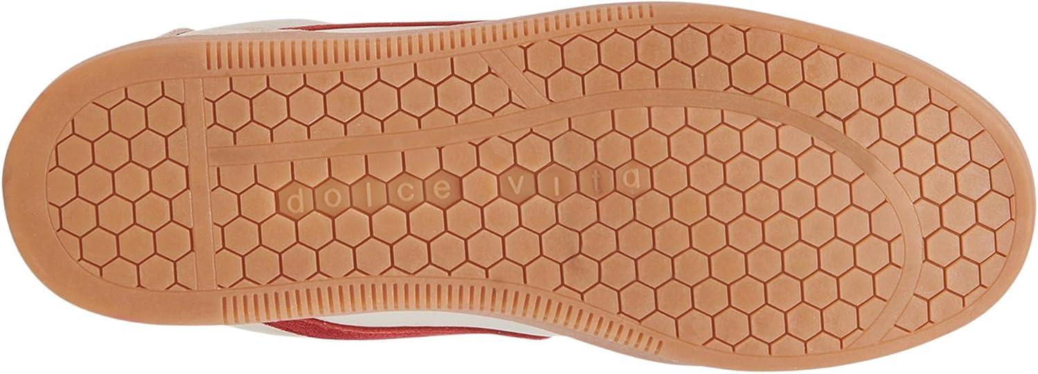 image:imageDolce Vita Womens Zina SneakerWhiteRed Leather