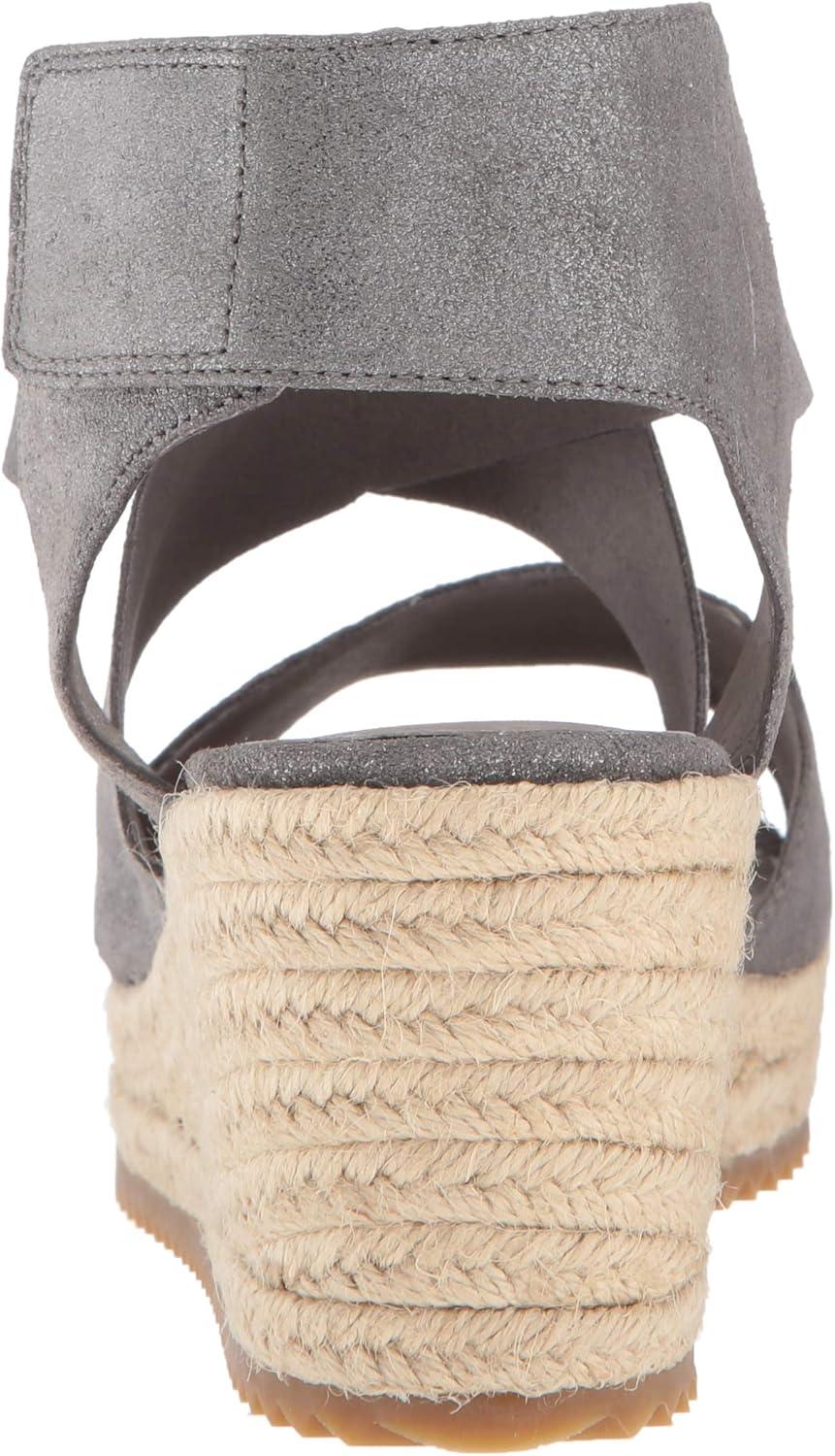 image:imageEileen Fisher Womens Willow 3Pewter Metallic Suede