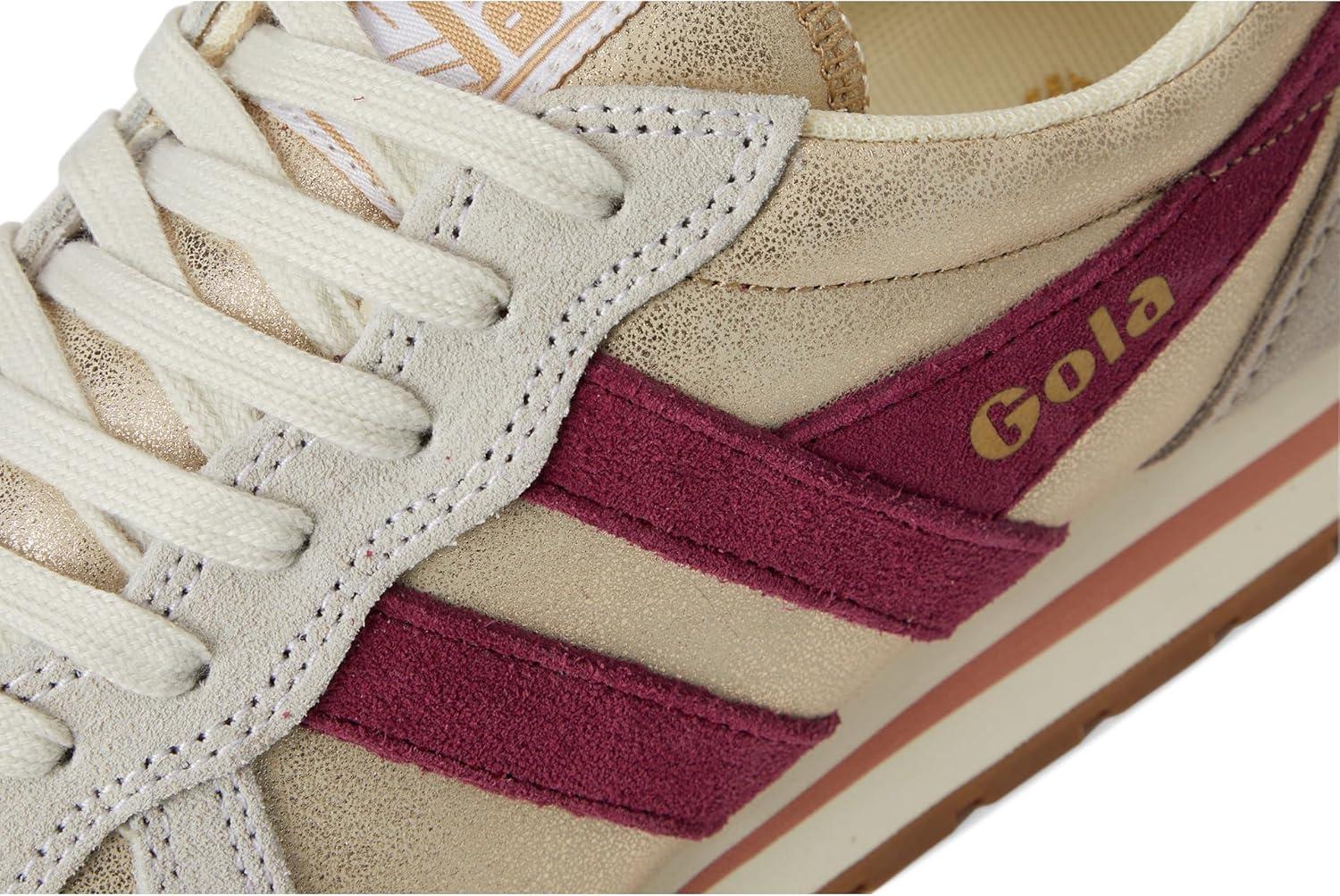 image:imageGola Womens Daytona Blaze SneakerGoldCeriseTerracotta
