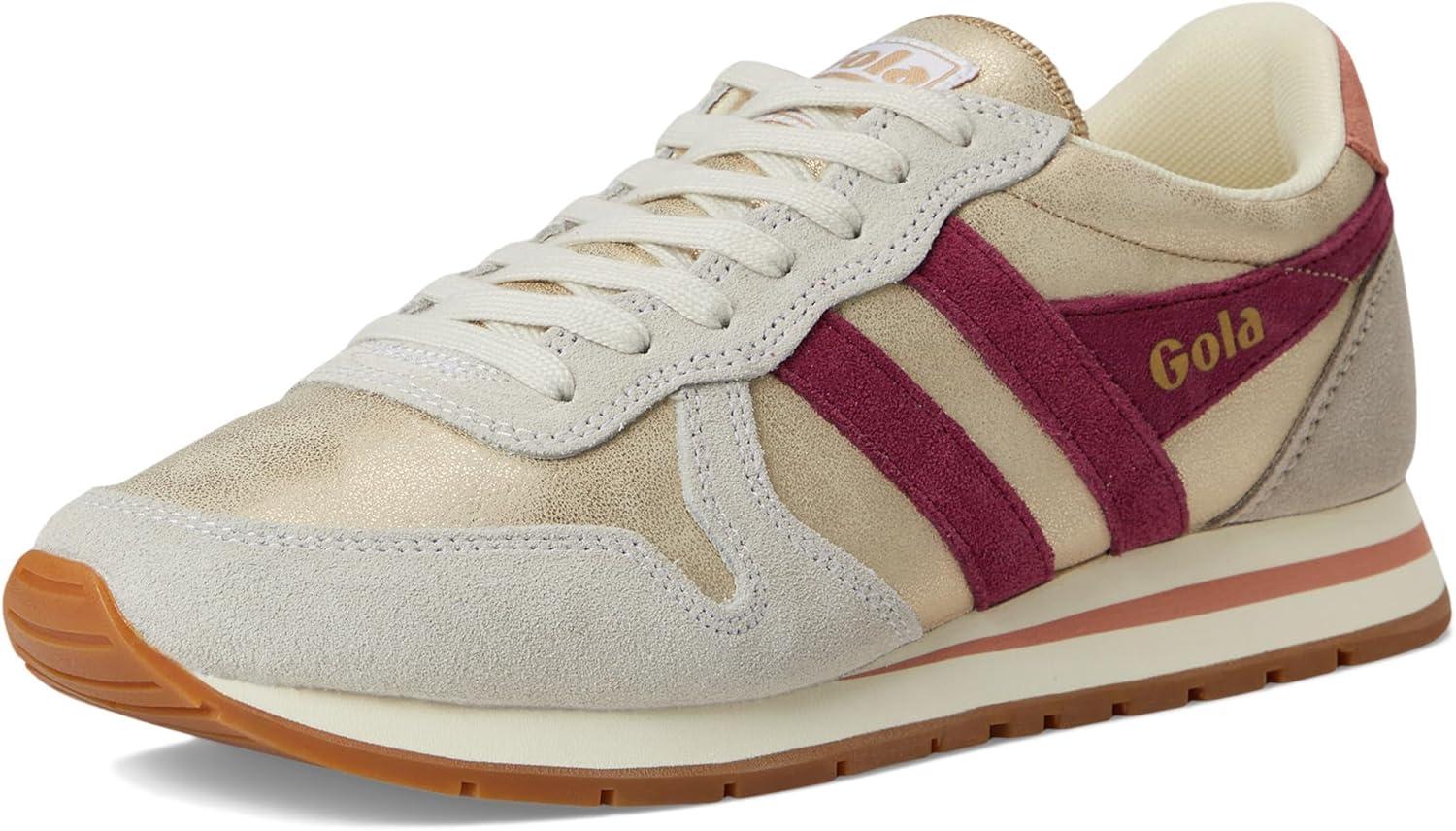 image:imageGola Womens Daytona Blaze SneakerGoldCeriseTerracotta