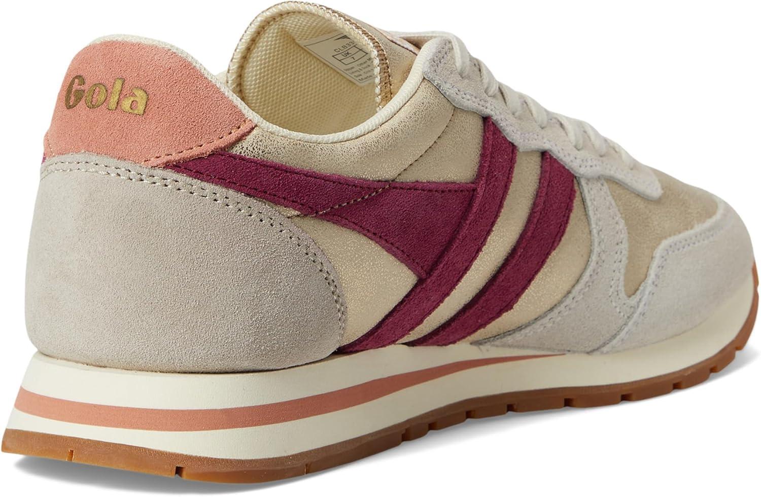 image:imageGola Womens Daytona Blaze SneakerGoldCeriseTerracotta