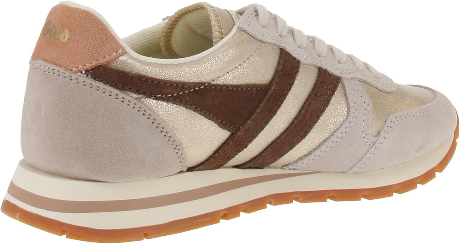 image:imageGola Womens Daytona Blaze SneakerGoldDark BrownCameo
