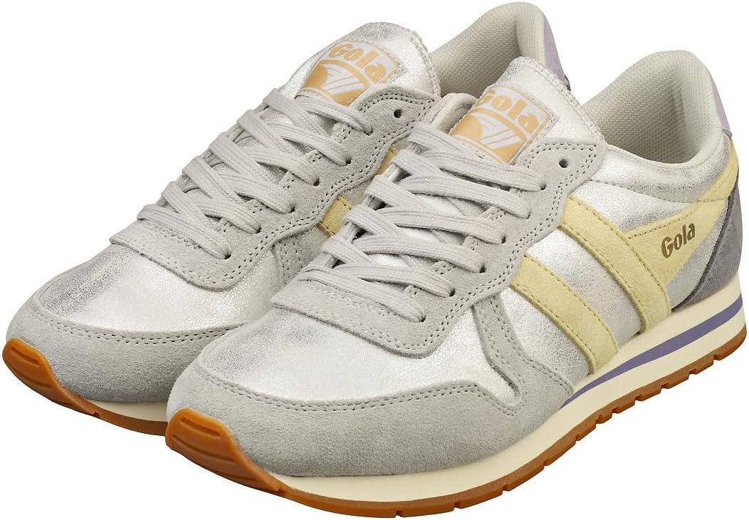 image:imageGola Womens Daytona Blaze SneakerSilverLemonLavender