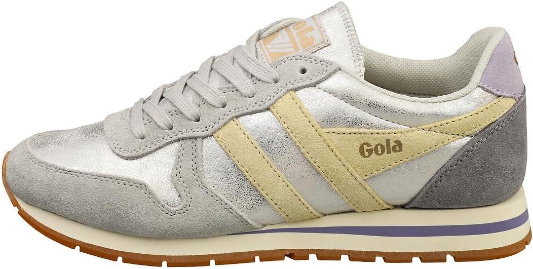 image:imageGola Womens Daytona Blaze SneakerSilverLemonLavender