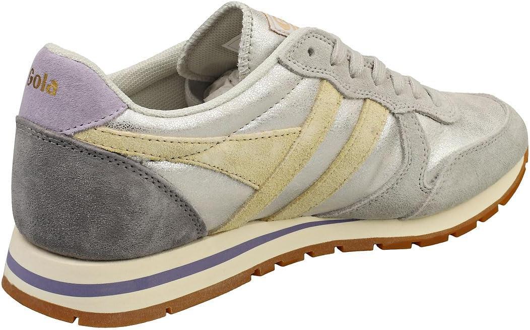 image:imageGola Womens Daytona Blaze SneakerSilverLemonLavender