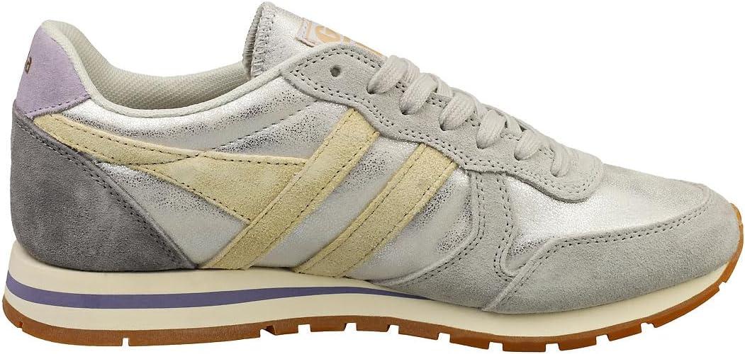 image:imageGola Womens Daytona Blaze SneakerSilverLemonLavender