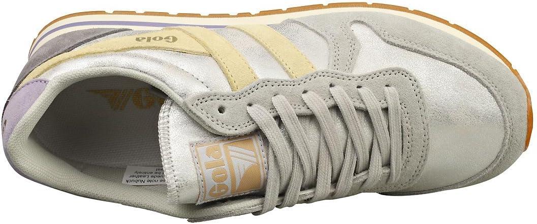 image:imageGola Womens Daytona Blaze SneakerSilverLemonLavender