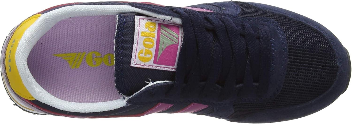 image:imageGola Womens LowTop TrainersBlue Navy Fuchsia Sun Ek