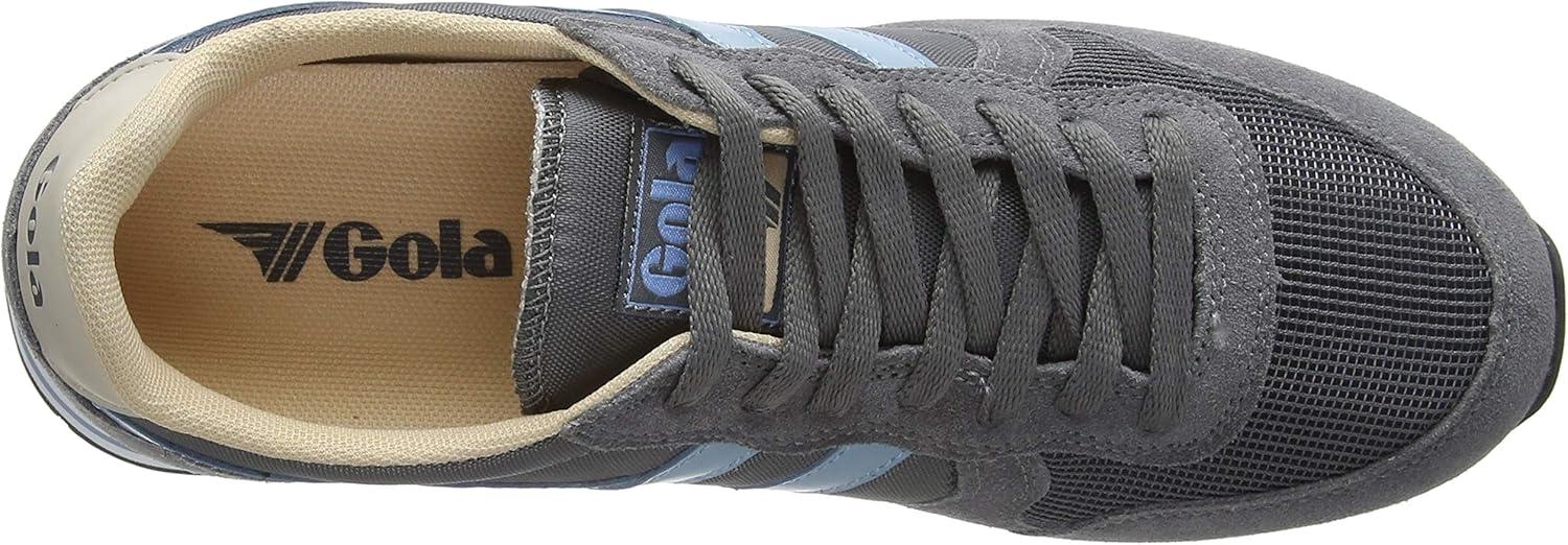 image:imageGola Womens LowTop TrainersGrey Ash Dusty Blue Blossom Light