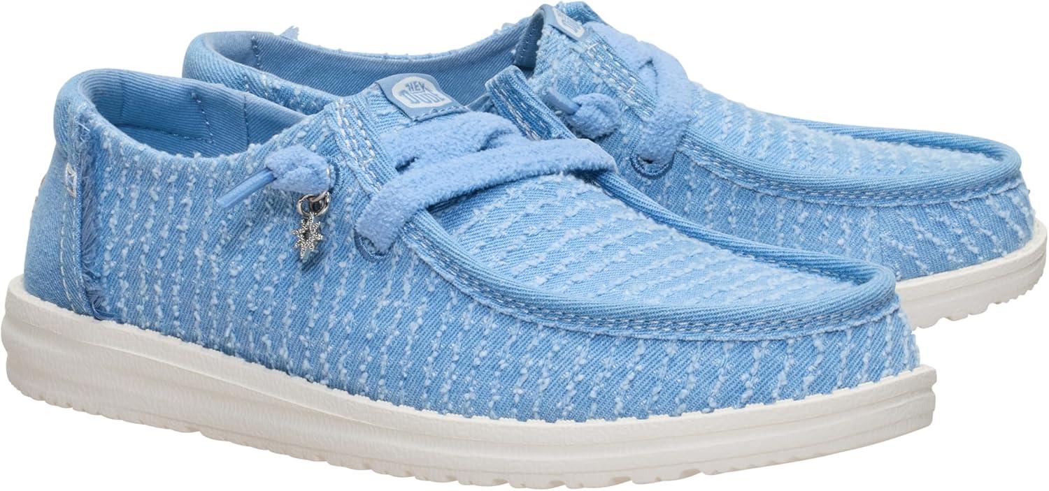 image:imageHEYDUDE Wendy Frayed CanvasFaded Denim