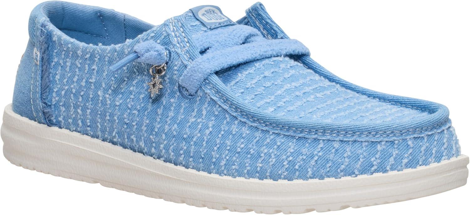 image:imageHEYDUDE Wendy Frayed CanvasFaded Denim