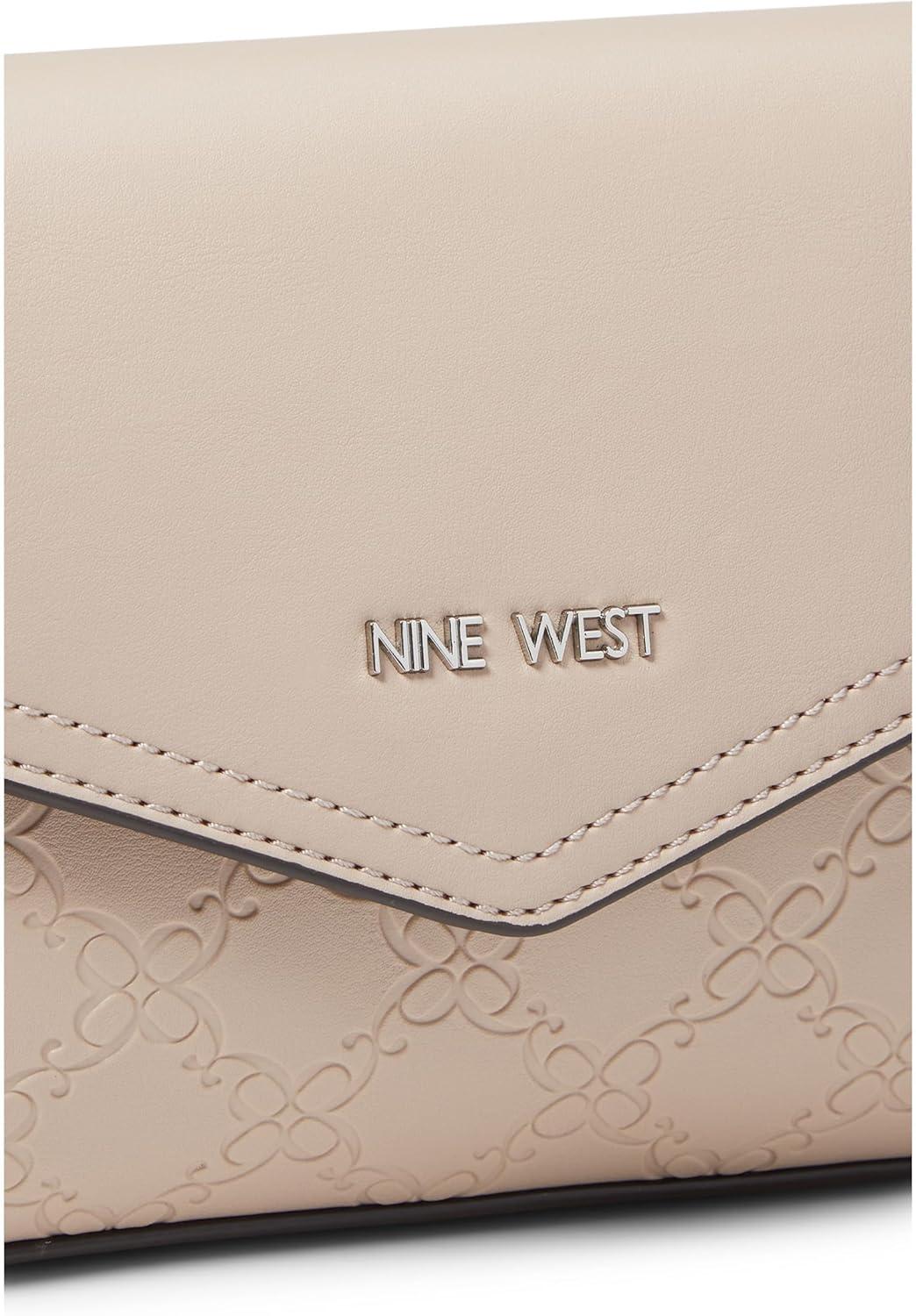 image:imageNine West womens Bowie Mini Crossbody FlapSoft Marble