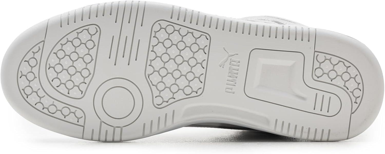 image:imagePuma Womens Rebound Layup Luster Mid ShoesFeather GraySilver MistPuma Silver