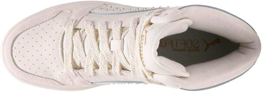 image:imagePuma Womens Rebound Layup Luster Mid ShoesWarm WhiteGold