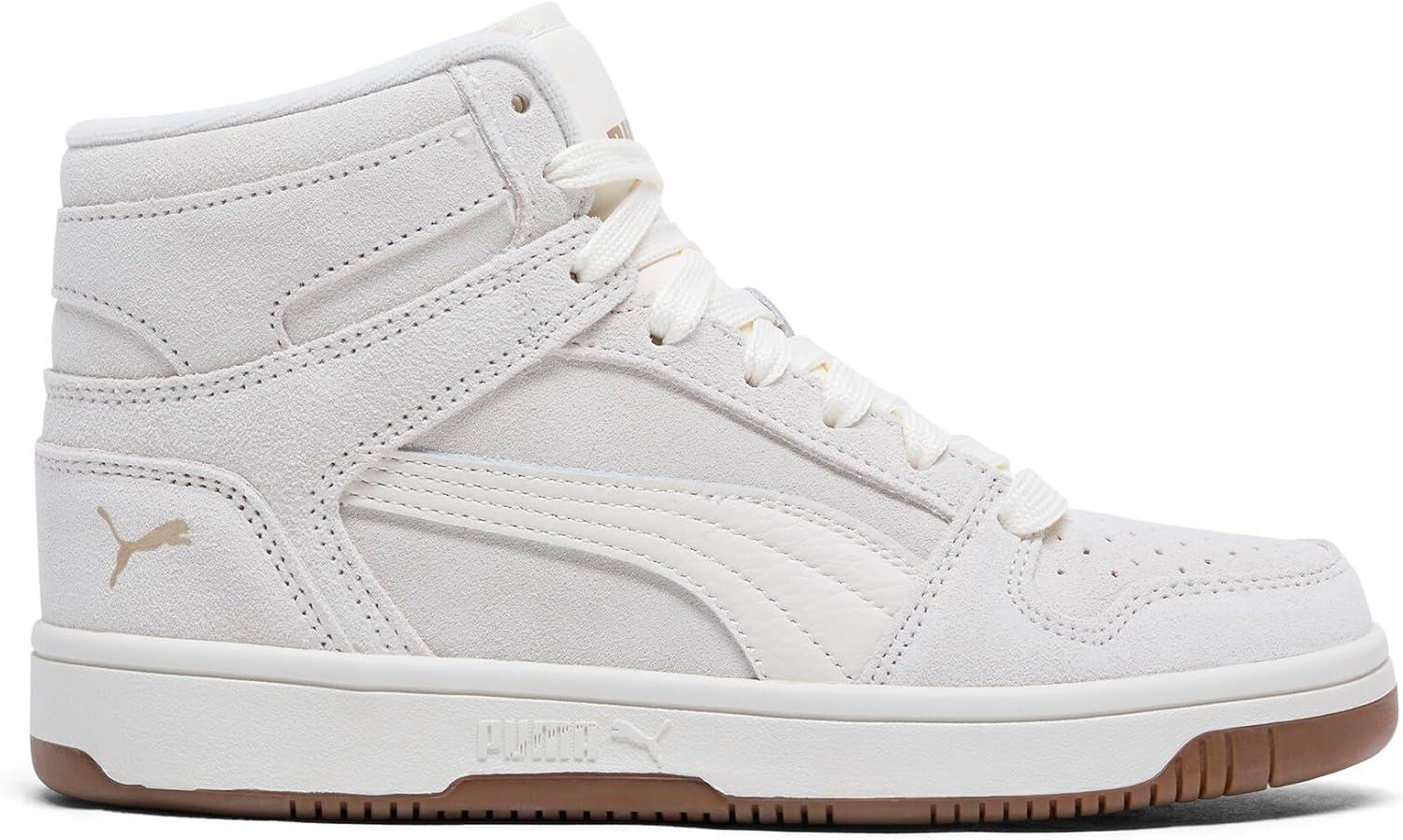 image:imagePuma Womens Rebound Layup Luster Mid ShoesWarm Whitegold