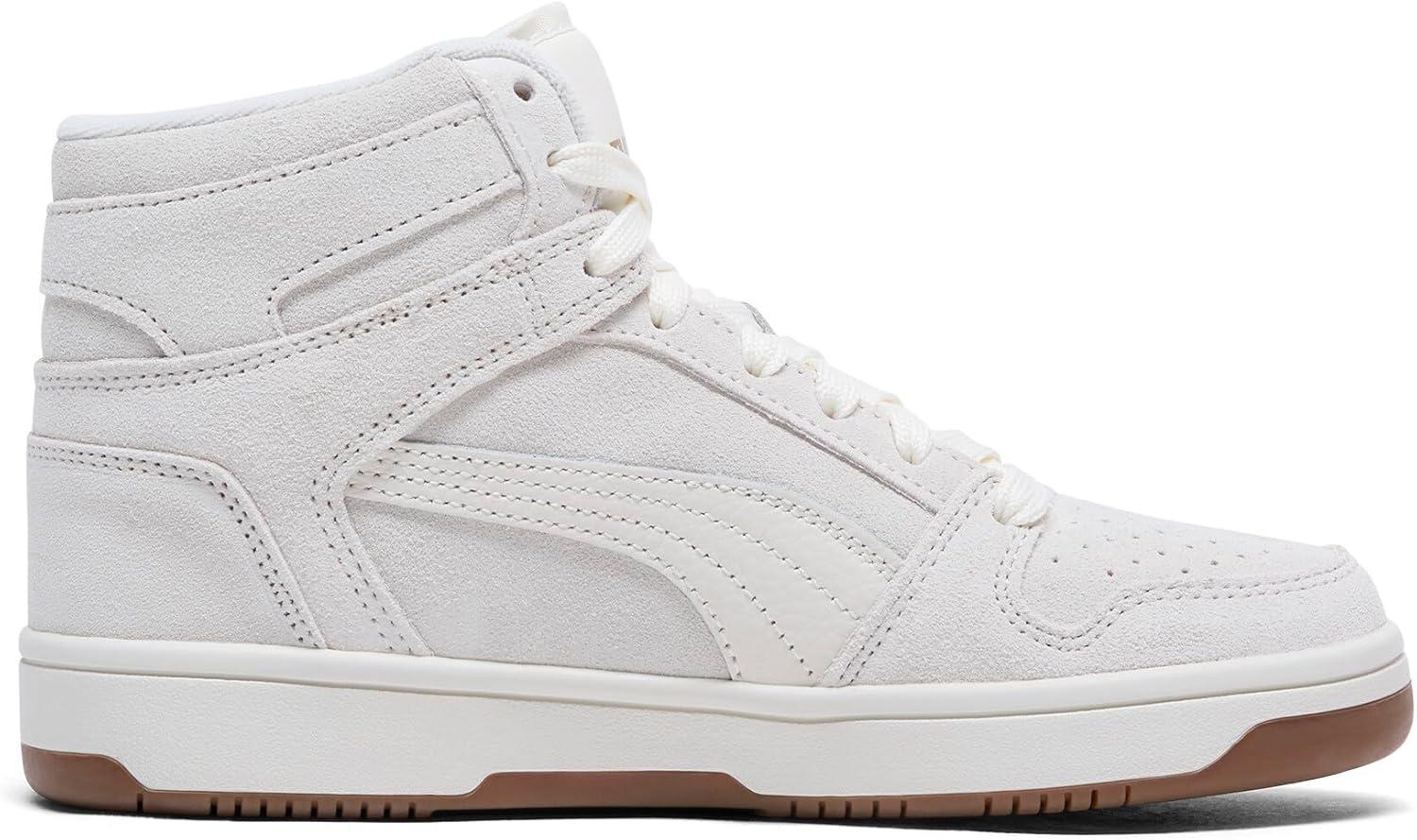 image:imagePuma Womens Rebound Layup Luster Mid ShoesWarm Whitegold