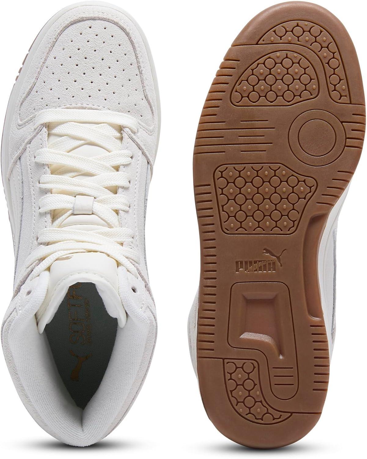 image:imagePuma Womens Rebound Layup Luster Mid ShoesWarm Whitegold