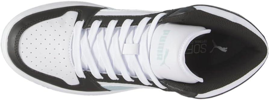 image:imagePuma Womens Rebound Layup Luster Mid ShoesWhitefrosted Dewblack