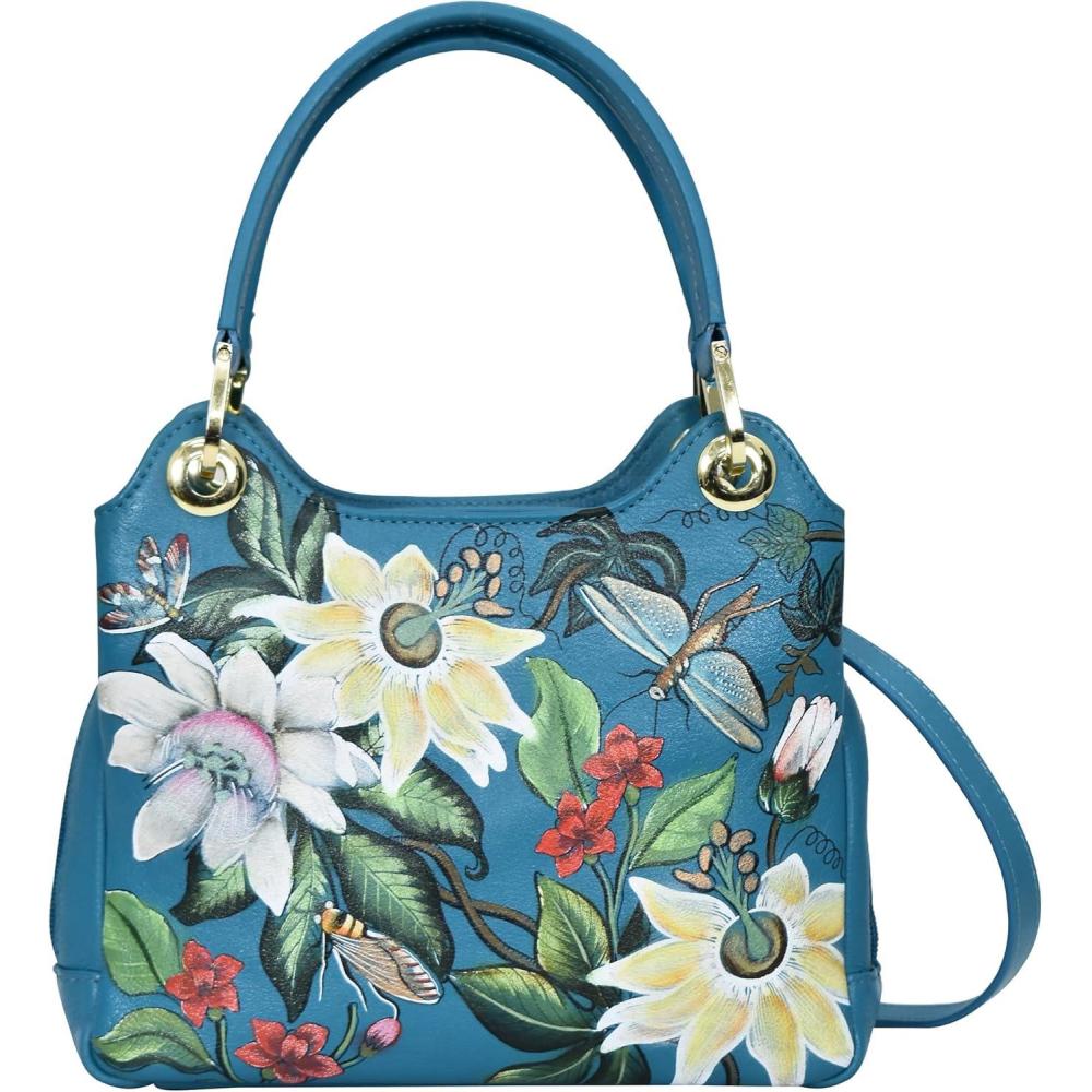 image:imageAnuschka Satchel with Crossbody Strap708Royal Garden