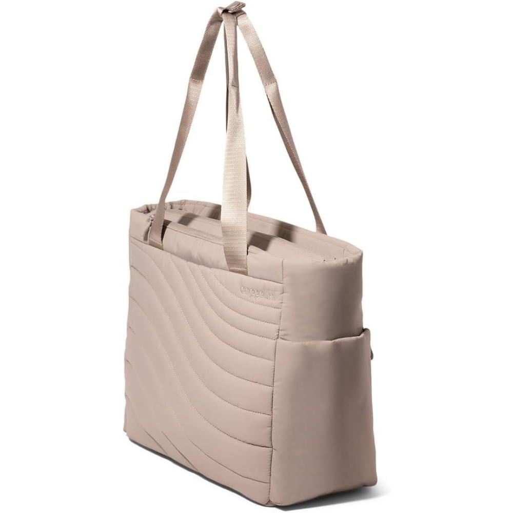 image:imageBaggallini Set Wave Tote  145x126 Lightweight Travel Essential Weekender Tote Bag for WomenMoonrock Wave Puff