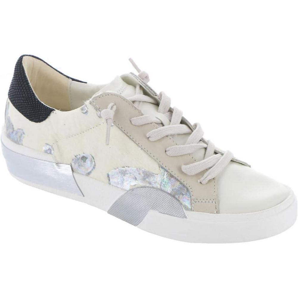 image:imageDolce Vita Womens Zina SneakerSilver Iridescent Calf Hair