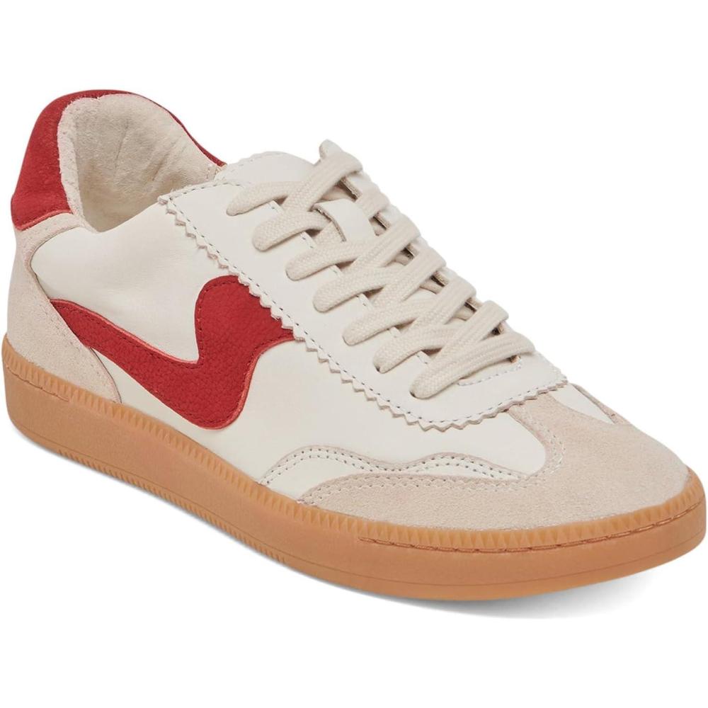 image:imageDolce Vita Womens Zina SneakerWhiteRed Leather