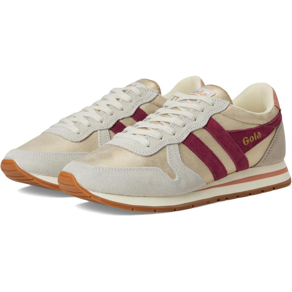 image:imageGola Womens Daytona Blaze SneakerGoldCeriseTerracotta