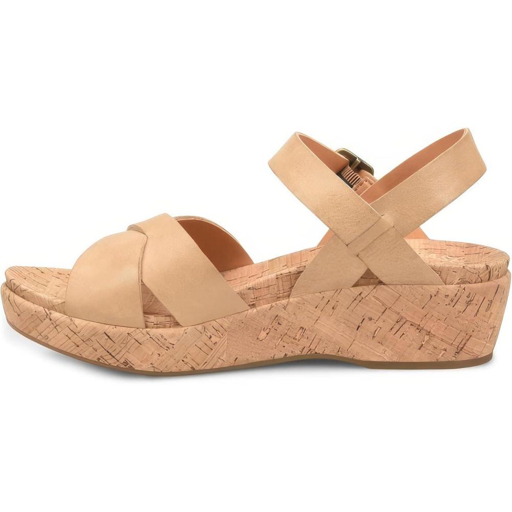 image:imageKORKEASE Womens Myrna 20 Ankle Strap Wedge SandalNatural Nude