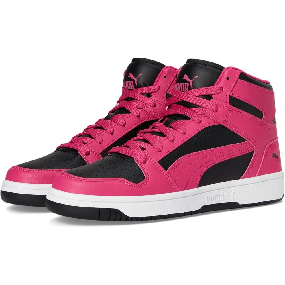 image:imagePuma Womens Rebound Layup Luster Mid ShoesBlackpink