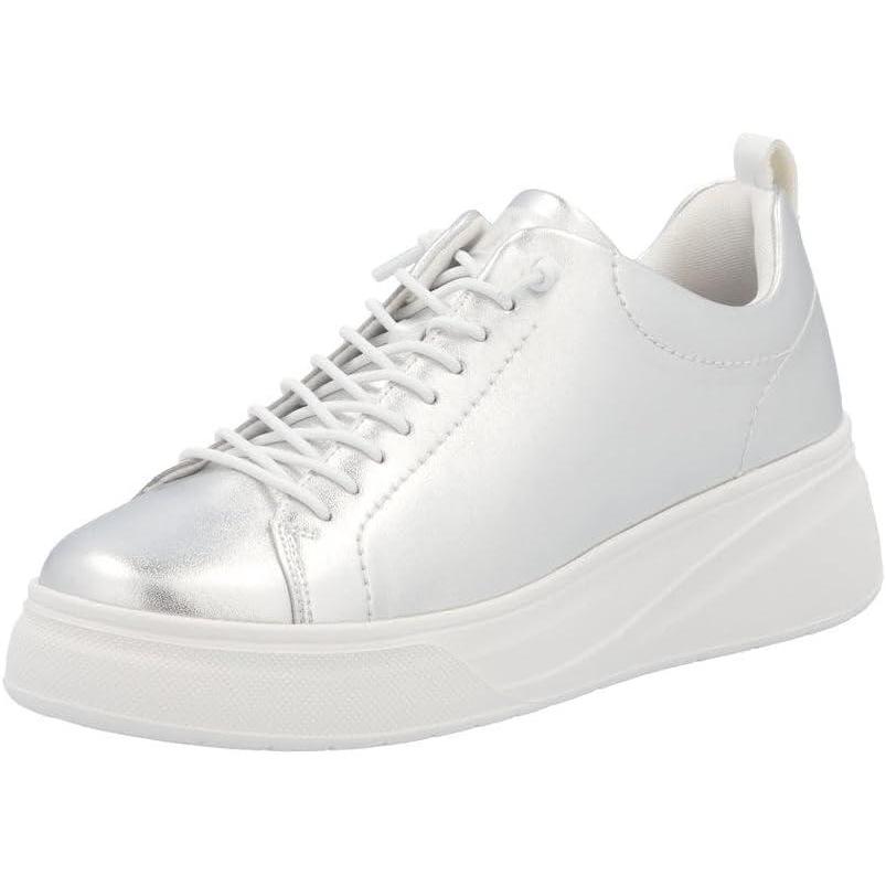 image:imageRieker Sport W2301 Carla Womens SneakersArgentoWeiss