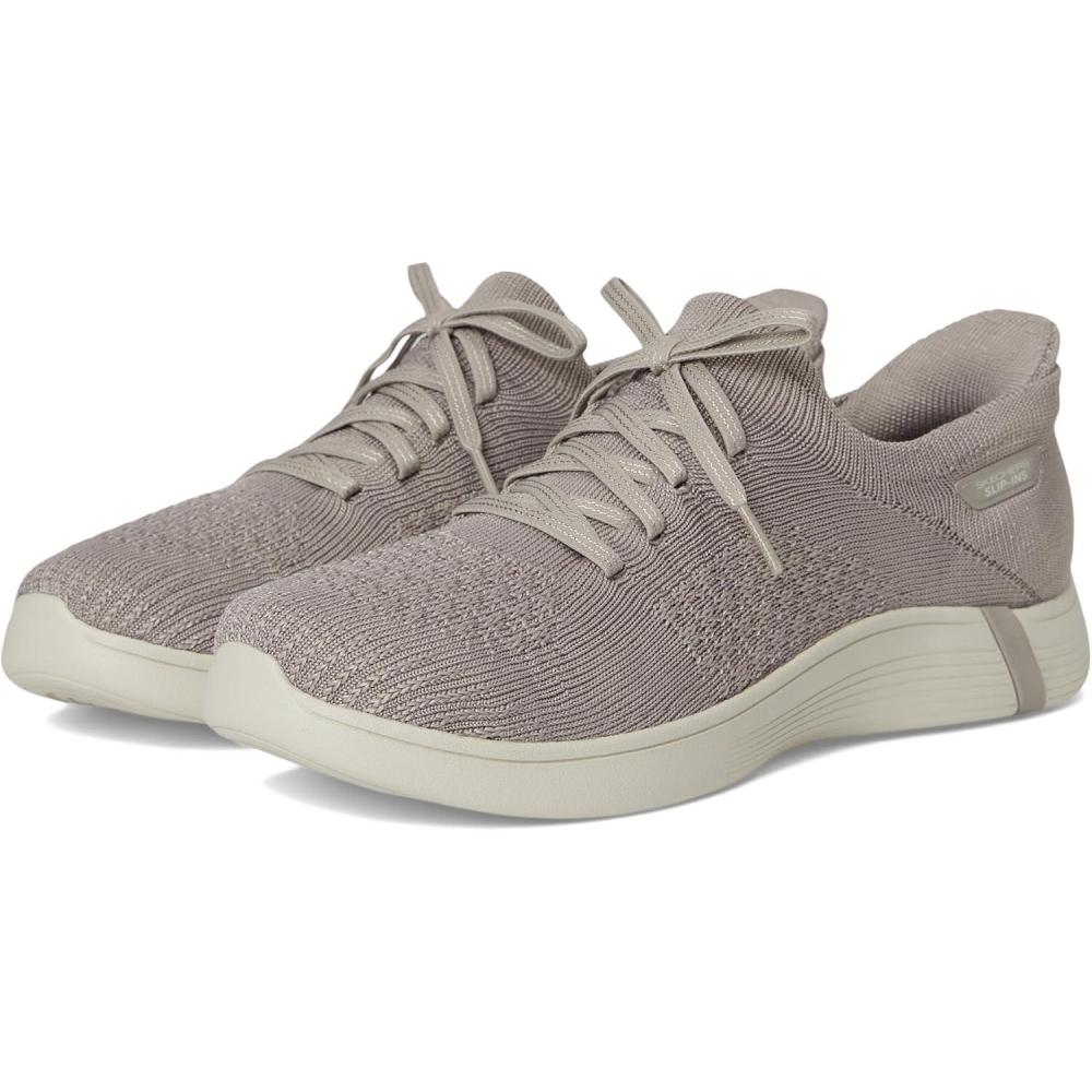 image:imageSkechers Womens Onthego Hands Free Slipins Swift WKnit FitTaupe