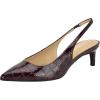 Dark Red Croco Patent 602