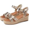 Light Gold Metallic Leather