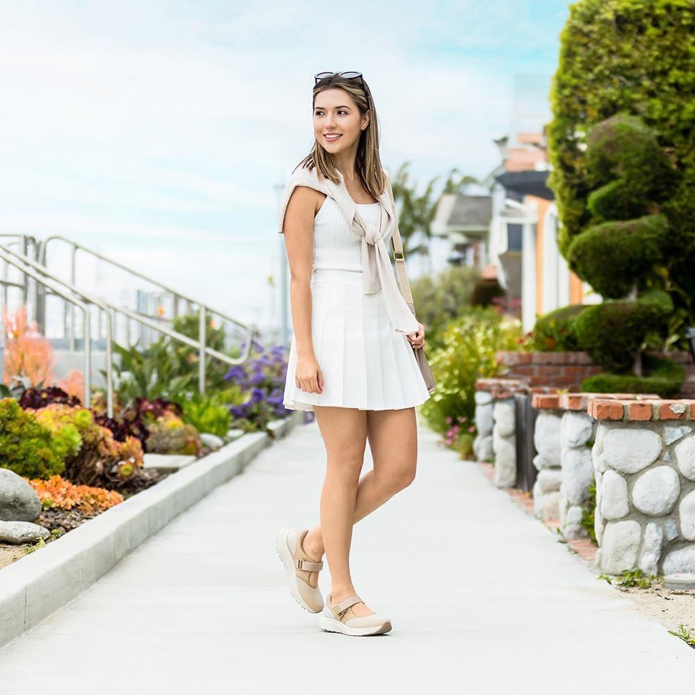 image:imageAlegria Womens Atlis ReBounce Collection Mary Jane Athletic Sport ShoesBlue Ice