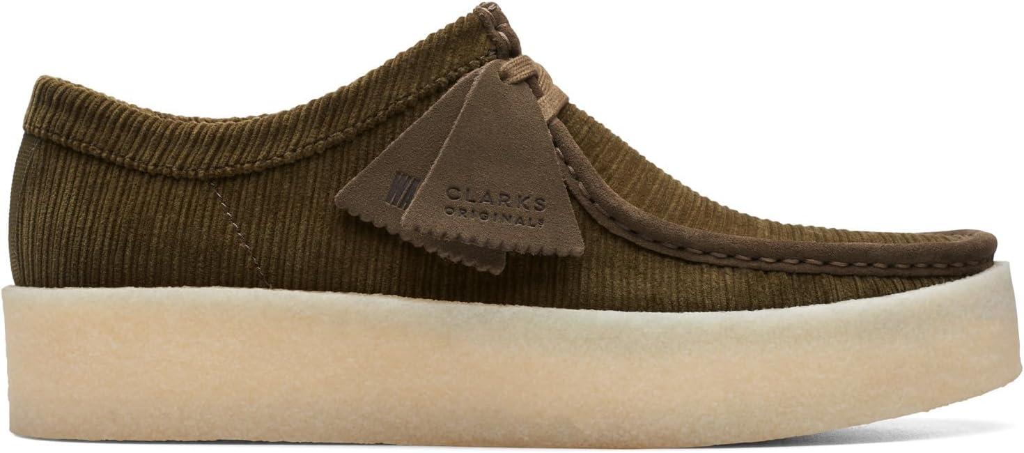 image:imageClarks Mens Wallabee CupGreen Cord Textile